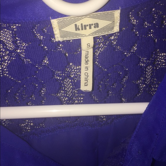 Kirra size Small women’s mesh and lace blouse - Picture 2 of 6